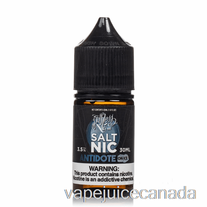 Vape Juice Antidote On Ice - Ruthless SALT - 30mL 10mg